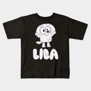 Lila is a young Kids T-Shirt